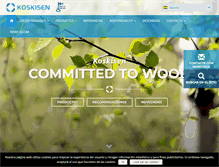 Tablet Screenshot of koskisen.es